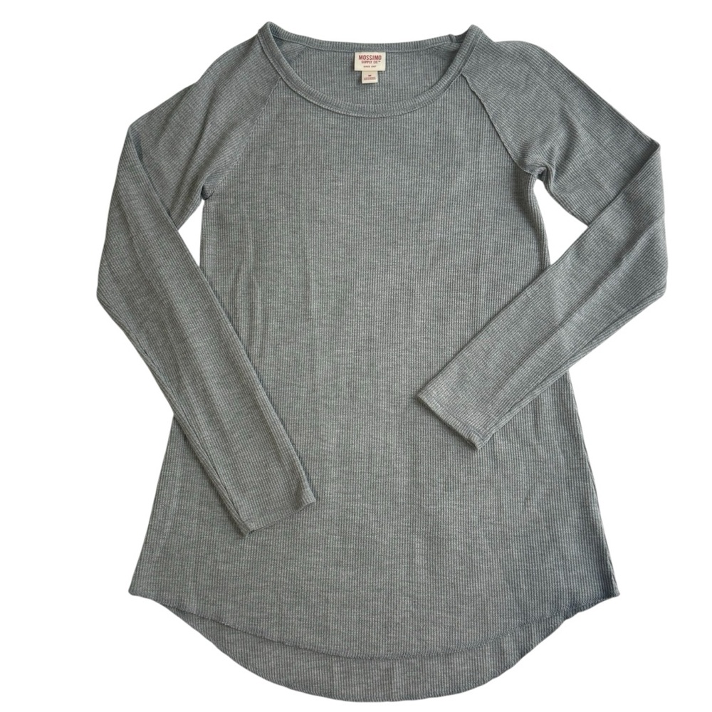 Mossimo Gray Long Sleeve Sweater Size M